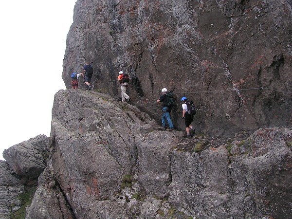 FERRATA TRINCEE NA BEC DE MESDI 2727